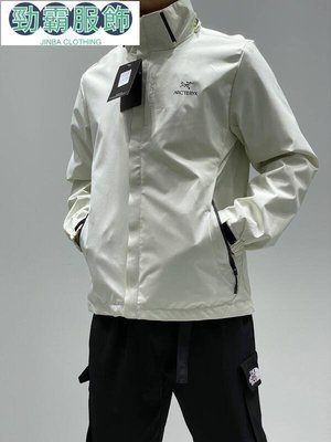 ARCT**ERYX GORE-TEX系列外套 防水透氣衝鋒衣 男式簡約連帽風衣--勁霸服飾