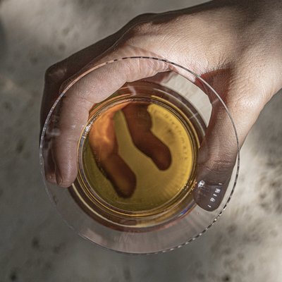 酒杯spin glass 旋轉的烈酒盞／威士忌水晶玻璃酒杯／痣birthmark