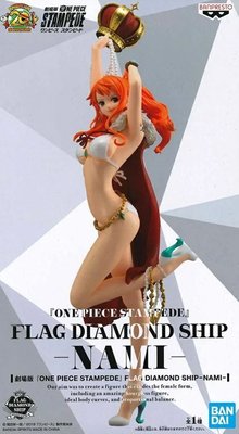 日本正版 景品 海賊王 航海王 劇場版 FDS 娜美 模型 公仔 日本代購