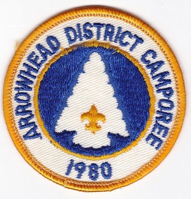 美國1980「童子軍BSA任務臂章布章 - 童軍徽」中大型