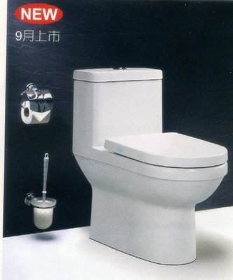 《普麗帝國際》◎廚具衛浴第一選擇◎時尚馬桶CAESAR凱撒二段式省水單體馬桶(含馬桶蓋) CF1378/1478(30/40cm)