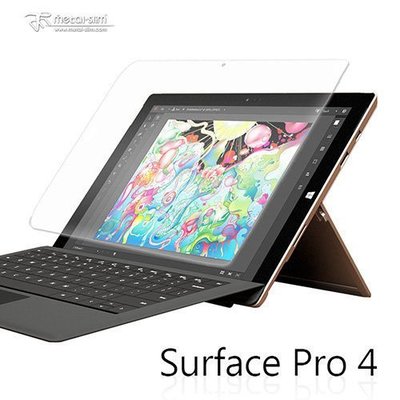 【愛瘋潮】Metal-Slim Microsoft Surface Pro4 0.33mm 鋼化玻璃螢幕保護貼