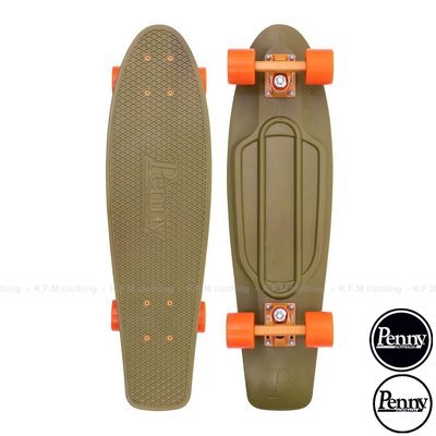 【 K.F.M 】Penny Skateboards 2020 BURNT OLIVE 膠板 交通板 滑板 27吋 橄欖
