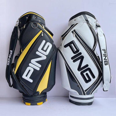 新款高爾夫球包PING男女士Golf職業球包標準球袋便捷式超輕PU皮包