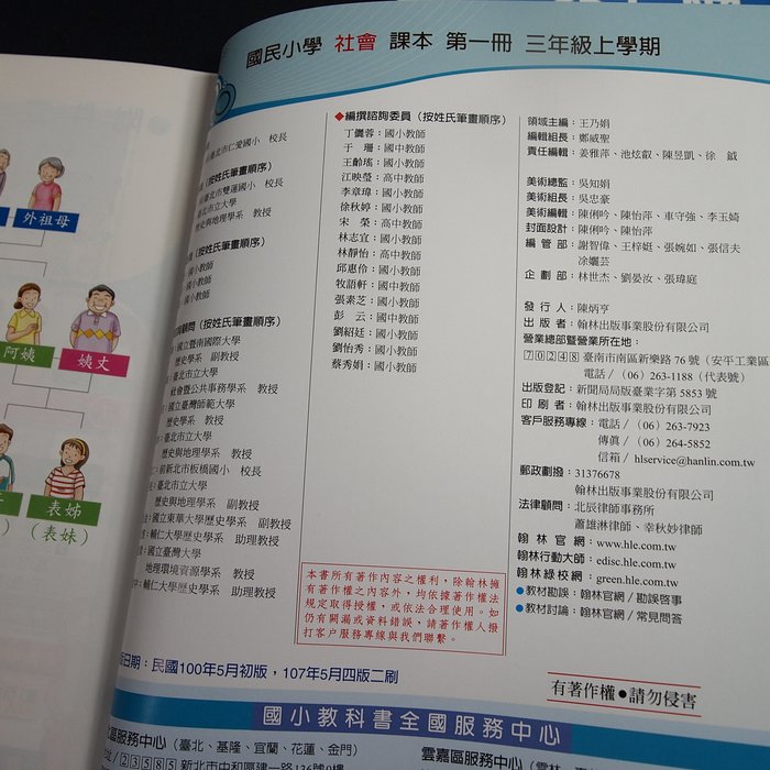 考試院二手書 國民小學社會課本 習作3上 翰林27 全新 21b25 Yahoo奇摩拍賣