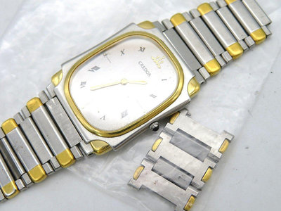 【精品廉售/手錶】Seiko精工Credor克萊朵 22k金 超薄型石英錶*#9570-5160*防水/佳品*稀有/附3錶節