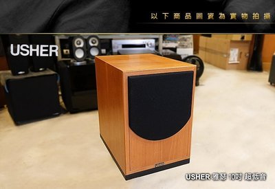 USHER 雅瑟  10吋 原木貼皮、超低音  客戶 升級換機 福利品