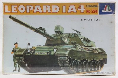 【統一模型玩具店】TAMIYA田宮《西德 豹型主戰裝甲坦克 LEOPARD 1A4》1:35 # 224