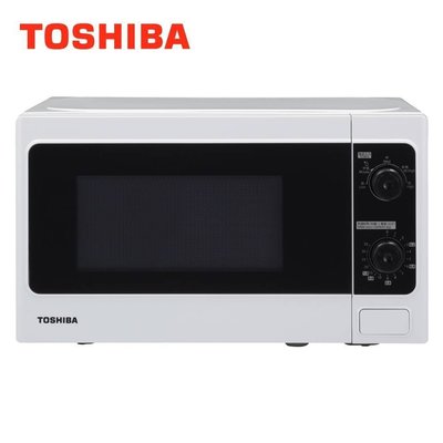 泰昀嚴選 TOSHIBA 東芝旋鈕式20L料理微波爐 MM-MM20P(WH) 線上刷卡免手續 全省宅配到府 A