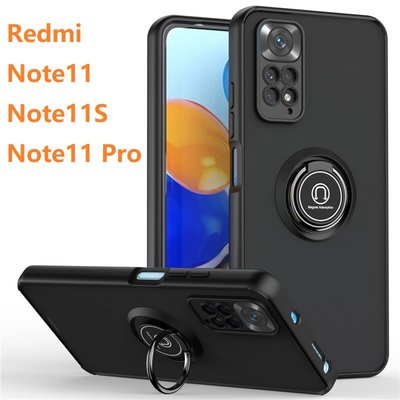 三合一指環支架紅米Note11S手機殼Redmi Note8 pro Note9 Pro Note10 Pro防摔手機殼-337221106