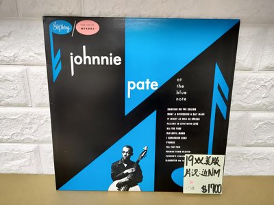 19##美版 Johnnie pate at the blue note 爵士黑膠
