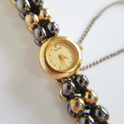 【精工錶】 SEIKO 女腕錶 時尚典雅 ，保證真品 功能正常