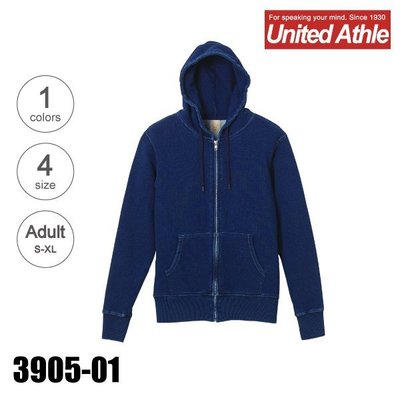 【Shopa】現貨 特價 日本 United Athle 12.2 厚磅數 仿舊牛仔 連帽外套 UA 3905