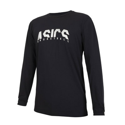ASICS 男長袖T恤(免運 運動 上衣 訓練 亞瑟士「2063A395-001」≡排汗專家≡