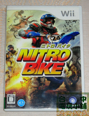 ◎台中電玩小舖~Wii 原裝遊戲片~爆衝機車 Nitro Bike ~490