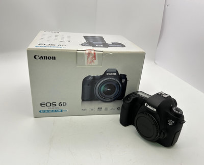 【一番3C】Canon 佳能 EOS 6D 單機身 2020萬像素 機況佳 防塵防水 內置GPS WiFi 二手單眼相機