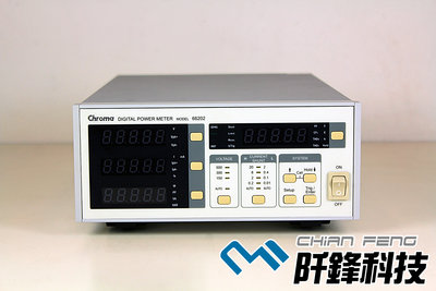 【阡鋒科技 專業二手儀器】Chroma 66202 DIGITAL POWER METER 數位式功率計