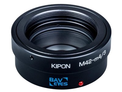 KIPON 減焦增光 Baveyes M42鏡頭轉PANASONIC MICRO M4/3 GF10 GH5相機身轉接環