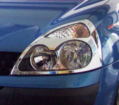 IDFR ODE 汽車精品 RENAULT CLIO 98-08 鍍鉻大燈框 電鍍大燈框