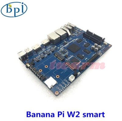《德源科技》香蕉派 Banana PI W2 (BPI-W2)智能NAS路由器 RTD1296芯片 2路千兆 SATA接