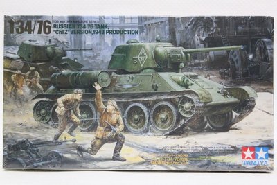 【統一模型玩具店】TAMIYA田宮《俄國 1943年型中型裝甲坦克 T34/76 1943'》1:35 # 35149