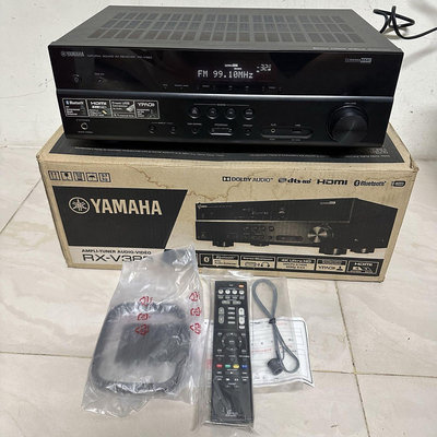 YAMAHA RX V383 5.1 環繞擴大機 4K HDMI 藍芽 全新遙控器