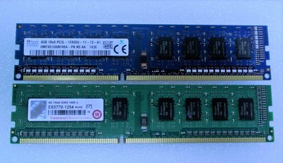 ~ 駿朋電腦 ~ 海力士 hyinx 4G*2 8G DDR3 1600 單面顆粒 桌上型記憶體 $600