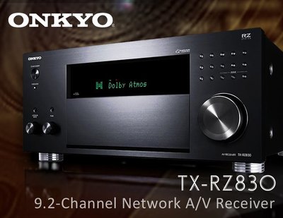 【風尚音響】ONKYO TX-RZ830  9.2聲道 家庭劇院  AV 環繞 網路 綜合擴大機 ✦ 請先詢問 ✦
