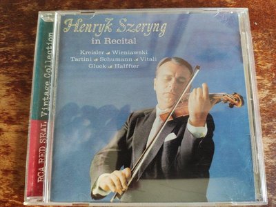 好音悅 謝霖 Henryk Szeryng in Recital 魔鬼的顫音 小提琴小品集 RCA BMG 日版