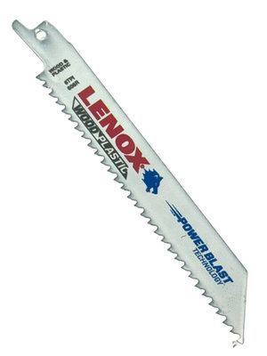 美國 LENOX 狼牌 606R 軍刀鋸片 6" 適金屬切割+塑膠類 6T 一卡5支
