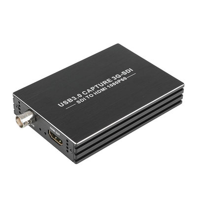 【易控王】3G-SDI轉HDMI擷取卡 USB3.0 1080P60Hz 相容多作業系統 (40-198)