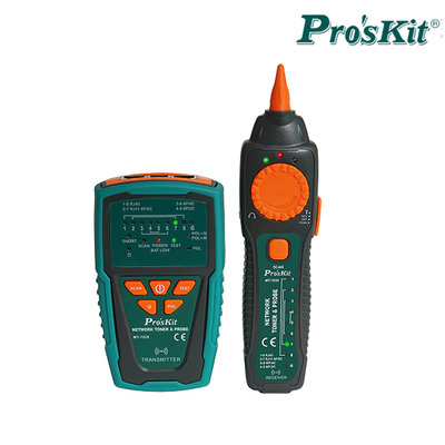 【含稅】ProsKit寶工 MT-7028 抗干擾型 音頻網路查線器 網路測試器 非接觸驗電筆 尋線器 PoE查線器