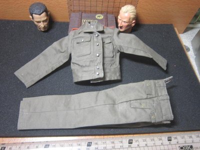 WJ5二戰部門 SS德軍憲兵1/6精緻制服外套長褲一套