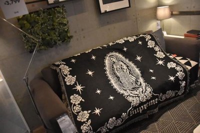 Caro ~ FW18 Supreme Virgin Mary Blanket 圣母瑪利亞毛毯掛毯裝飾毯子