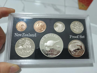 新西蘭 1985年 7枚套 原裝 精制套幣 Proof Se