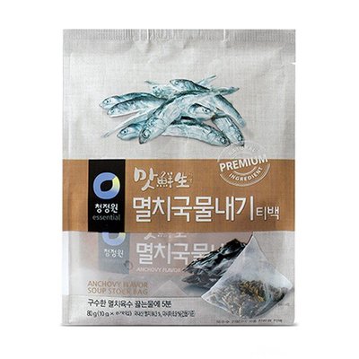 韓式小魚乾湯包 (80g) 大象 小魚乾湯包 小魚乾 湯包 DAESANG 清淨園味鮮生 2020.11.21