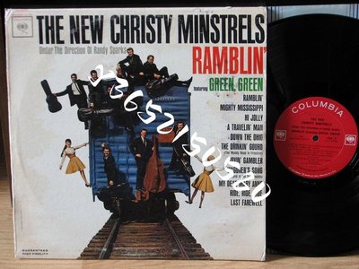 THE NEW CHRISTY MINSTRELS  RAMBLIN`民謠 LP黑膠