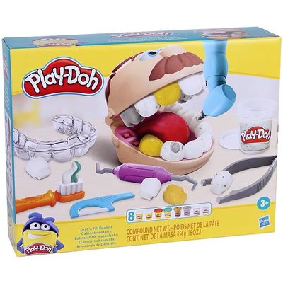 【培樂多】正版授權 Play-Doh培樂多 可愛牙醫修理黏土遊戲組優惠690《寶貝妞》