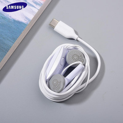 SAMSUNG S5830 耳機 C 型運動耳塞式有線麥克風適用於三星 Galaxy A33 A53 A73 Note2