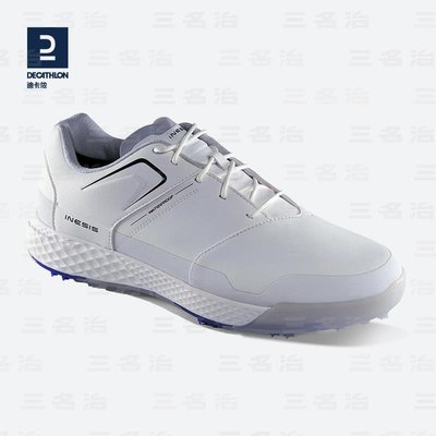 迪卡儂高爾夫鞋球鞋男防水防滑網面透氣夏季輕量有釘鞋運動鞋IVE2