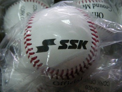 新莊新太陽 SSK GD-020 比賽用球 紅線 硬式 棒球 特價180/顆