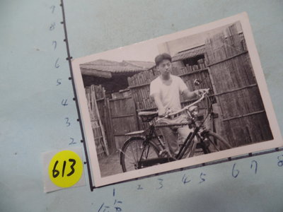 老腳踏車,眷村 古董黑白,照片,相片