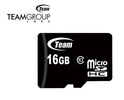 《SUNLINK》十銓 Team 16G 16GB microSD TF C10 記憶卡