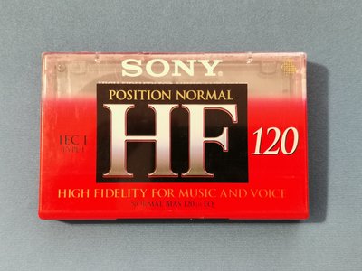 全新日本製造 SONY HF120 HIFI音質 空白錄音帶 磁帶 卡帶 AXIA MAXELL TDK