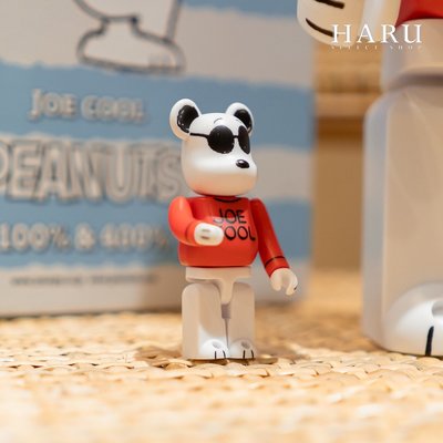 BE@RBRICK SNOOPY JOE COOL 史奴比400+100% 1000% 全新未拆檢