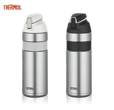 (公司貨)THERMOS 膳魔師 不銹鋼真空吸管保冷瓶 保溫瓶 運動瓶 運動水壺(車架適用) 600ML FFQ-600