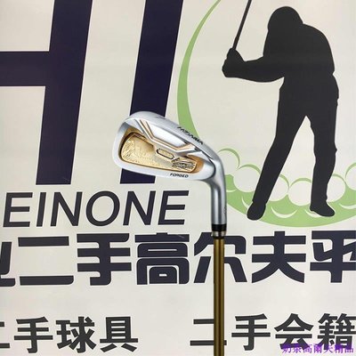 二手紅馬高爾夫球桿S-06三星中國美7號鐵 單鐵碳素練習桿 正品