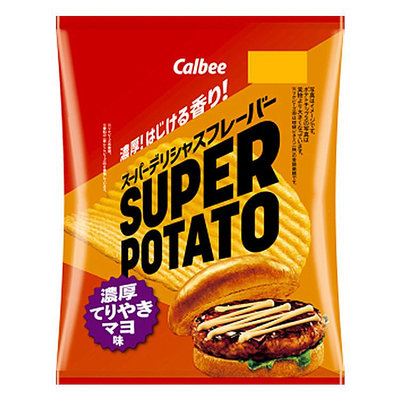 +東瀛go+  (特價) CALBEE 卡樂比 SUPER POTATO 濃厚照燒蛋黃醬洋芋片 56g 洋芋片 日本必買