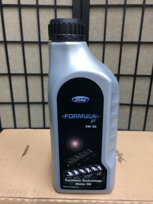 【福特 Ford】FORMULA F、5W30、合成機油、1L/罐【歐洲進口】-單買區