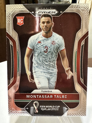 Montassar Talbi #193 世足 帕尼尼 2022 World Cup Prizm Panini 卡達 世界盃 突尼西亞